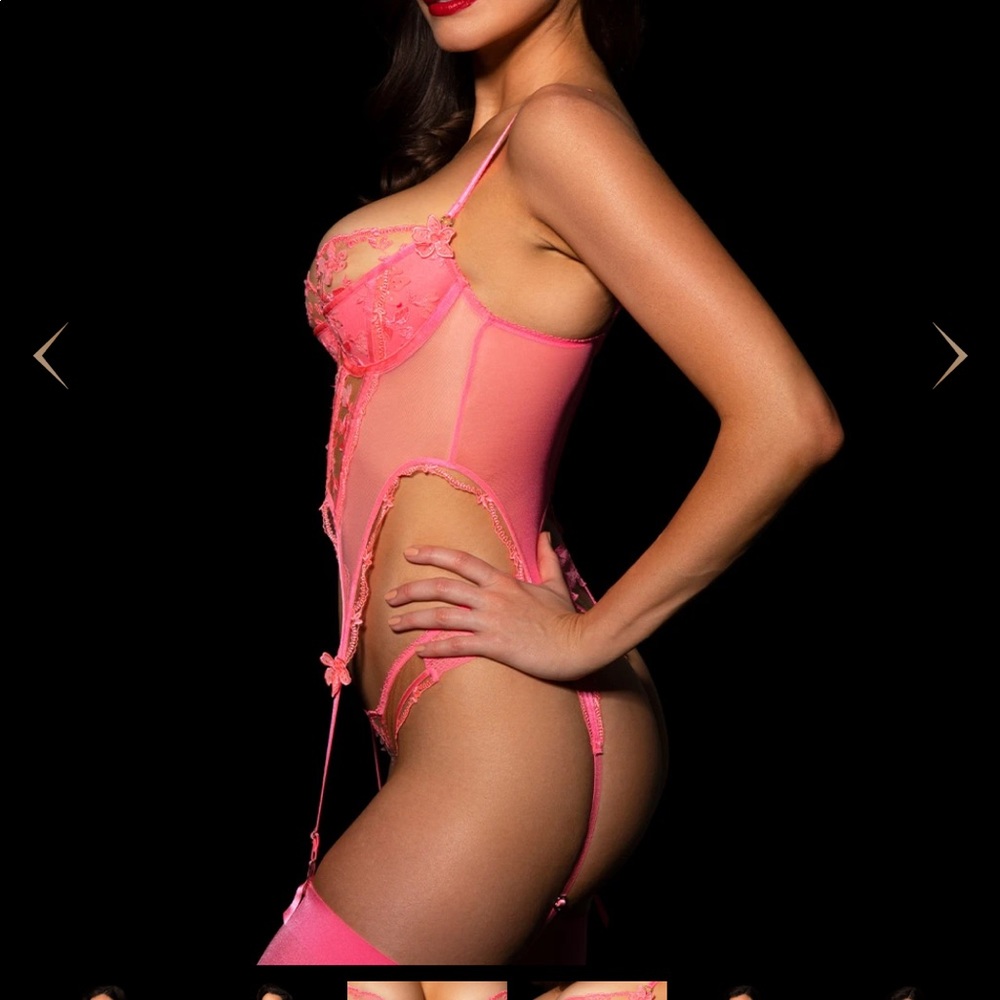 Honey Birdette Sabrina set. Classy and girlie.